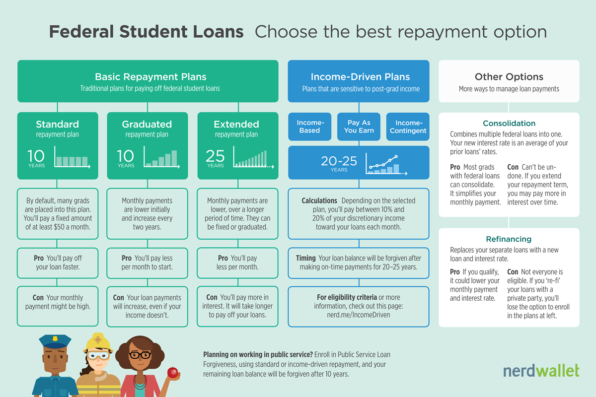 Best repayment option for student loans